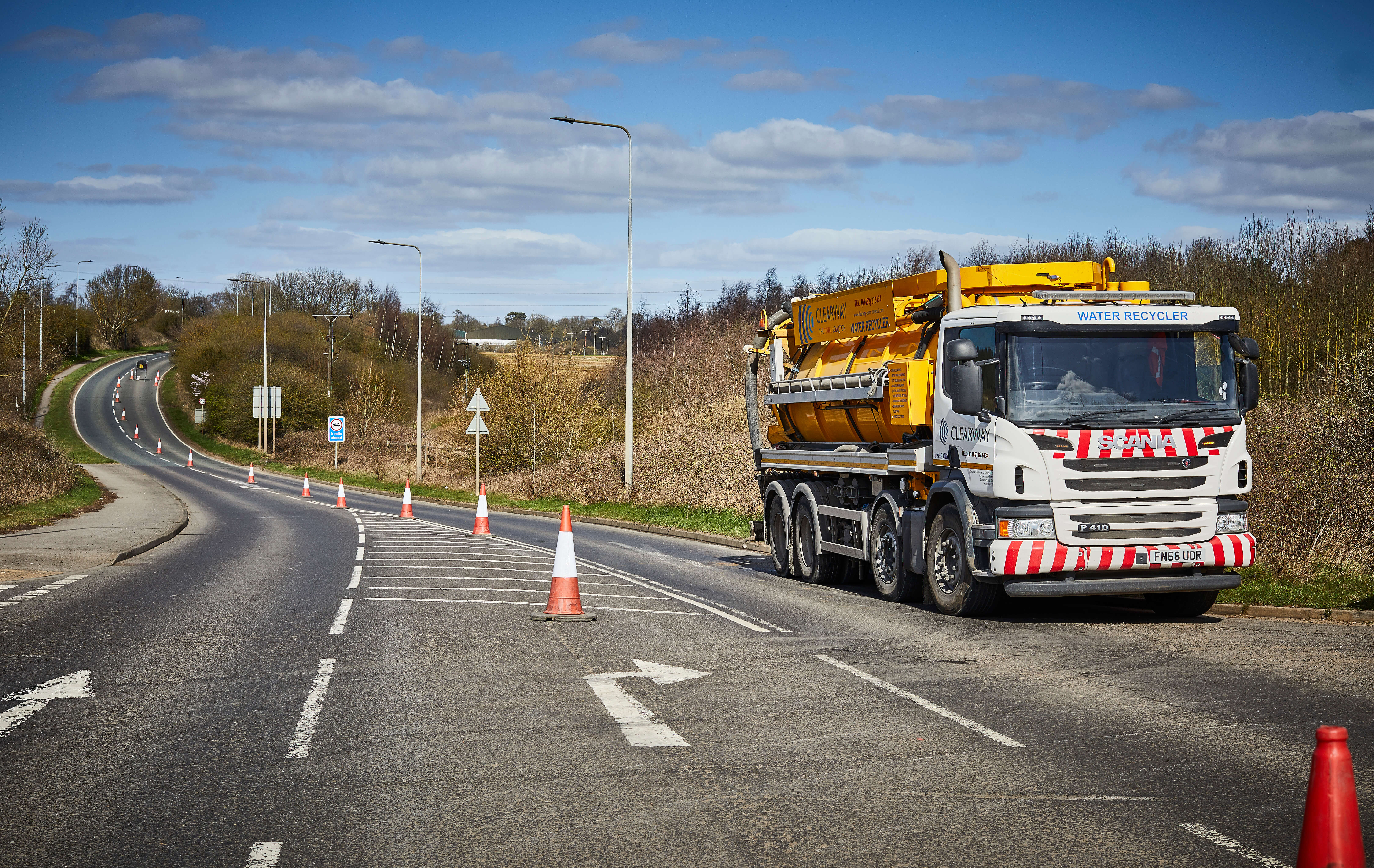 traffic management hull & yorkshire - water recycler